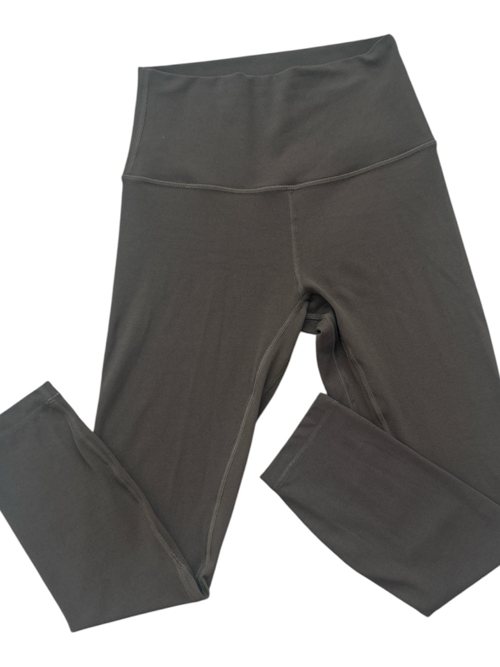 Lululemon Align High Rise Crop 23” Leggings Size 4 Espresso Nulu